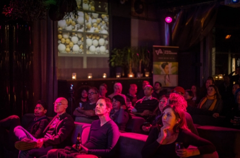 LOOP Project Space & Bar Forum Set Up