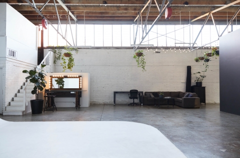 Studio 1 - makeup desk and meeting space