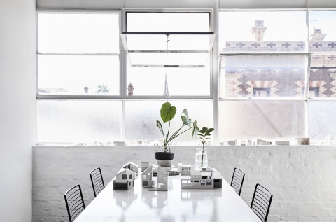 Old warehouse on first floor