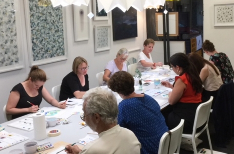 watercolour workshop