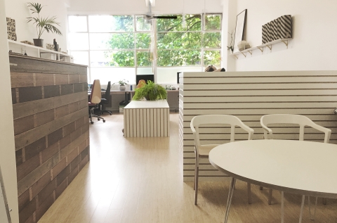 light filled working space