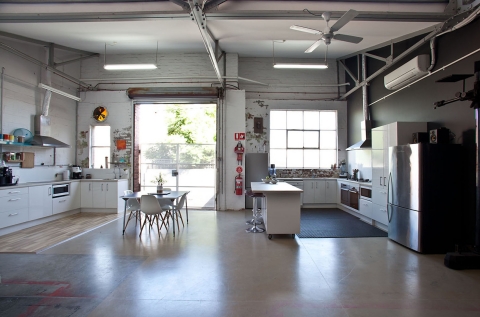 Kitchen and Breakout areas