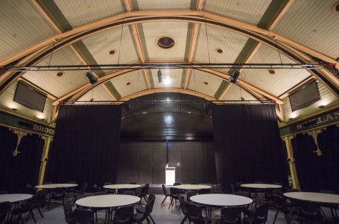 Flat Floor Pavilion seating set up