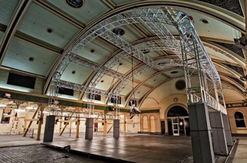 Cobblestone Pavilion truss