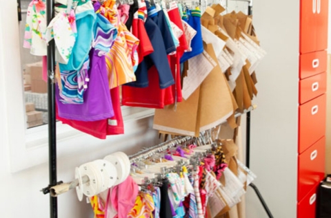 Garment/costume storage options