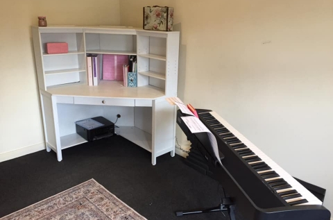 Main Room, with desk