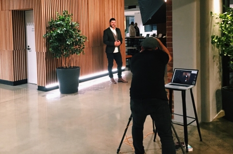 Photo shoot at United Co.