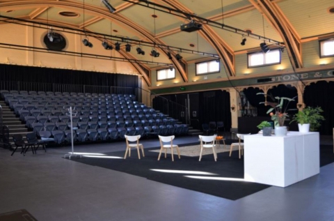 Flat Floor Pavilion theatre seating