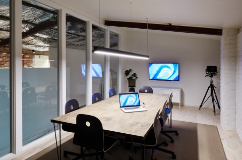 Private meeting room. 