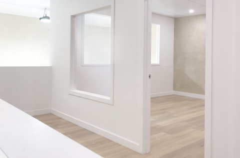 Upstairs private office