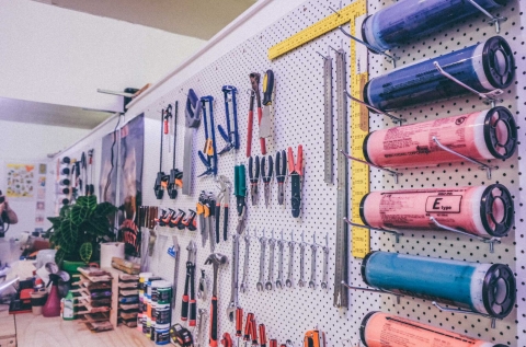 Our in house print workshop