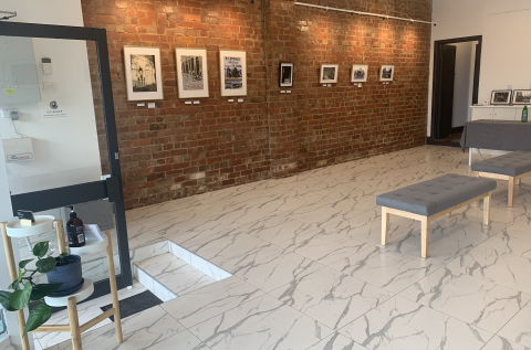 North Wall (7.1M of hanging space)