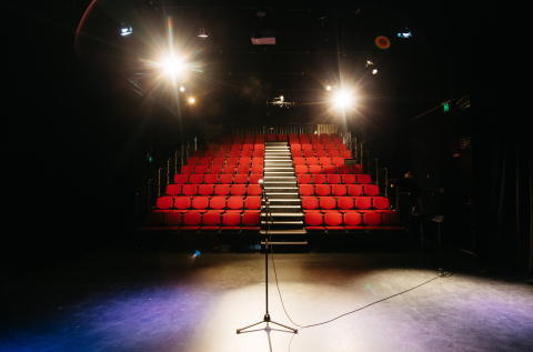 Theatre with seating in situ.