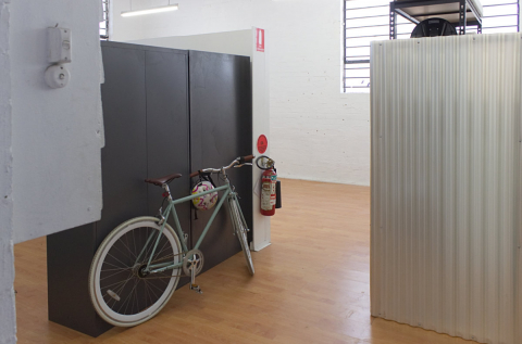 Entrance to the studio