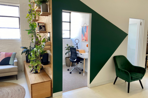 Soundproof phone booths for online meetings and private conversations