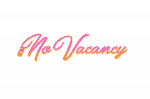 No Vacancy