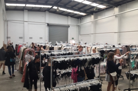 Pop Ups, Warehouse Sales & Curated Markets