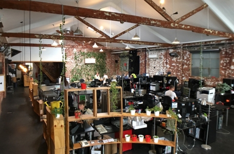 Main co-working space