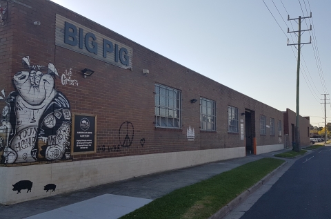 Outside Warehouse 35