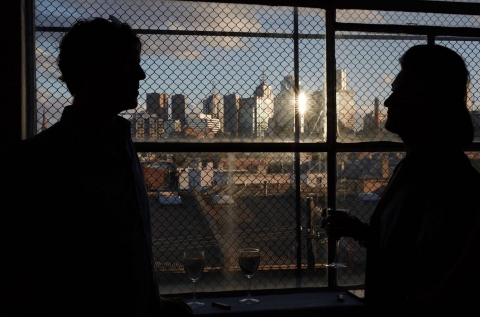 Early evening city view. Image: Jonathon Griggs 