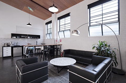 Client Area & Kitchen