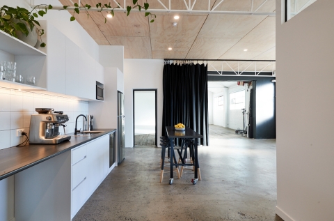 Shared kitchen space