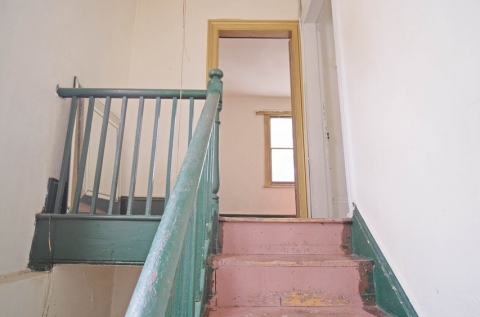 staircase outside room