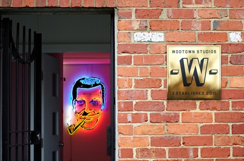 Wootown Studios Front Entrance